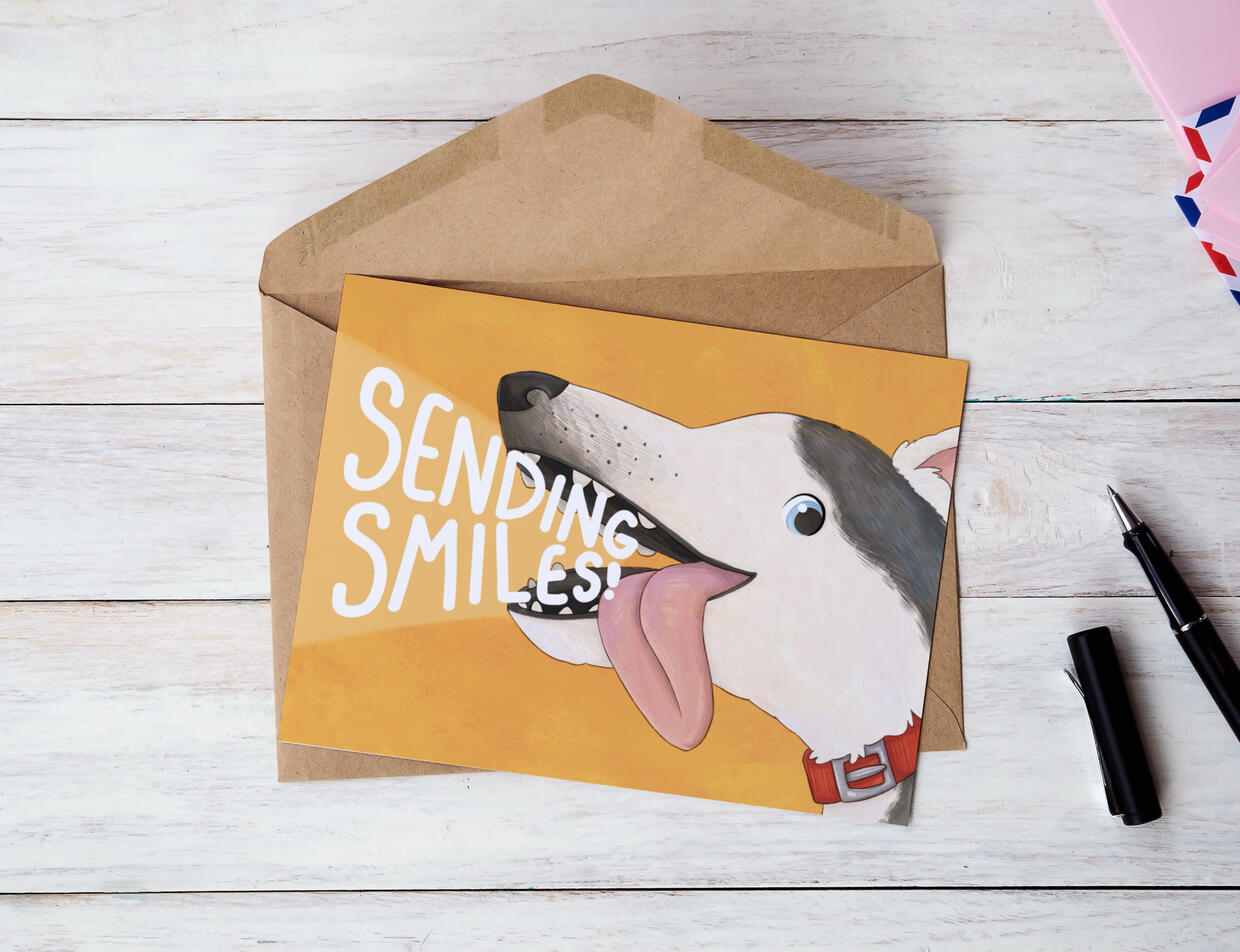 Sending Smiles (Digital)